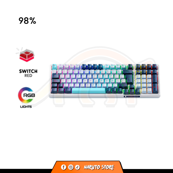 TECLADO MECANICO THUNDEROBOT K98 AZUL - SWITCH OUTEMU RED